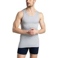 thumbnail image 2 of Men's Fruit of the Loom® 4-pack Premium A-Shirt Tank Top Set Color: Black Grey Size: S, 2 of 4