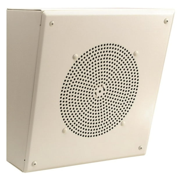 Bogen Angled Front Amplified Metal Box Speaker