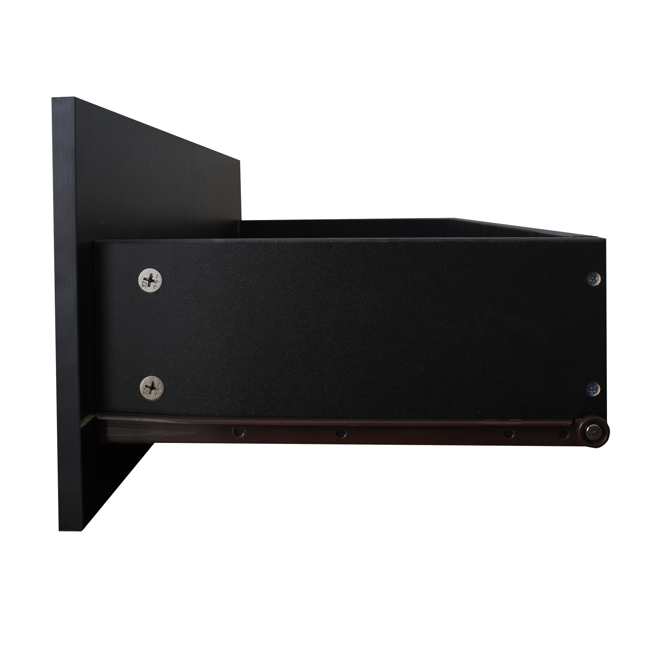 Noble House 51" Entertainment TV Stand, 20 Colors LED Light with Remote and Drawers, Tempered Glass Shelves, Black
