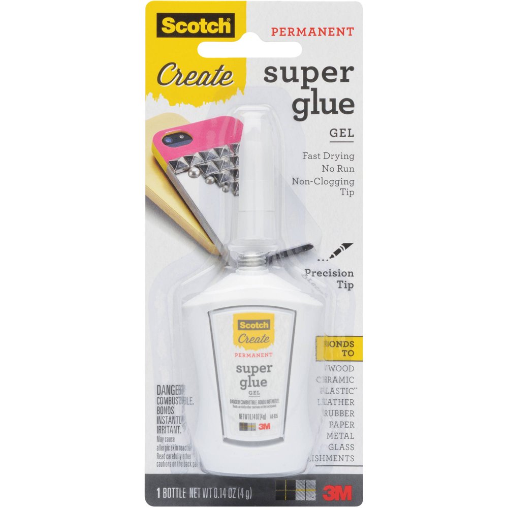 Scotch Super Glue Gel, 1 Each