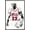 Barnwood Framed Version, variant on Michael Jordan - Watercolor Wall Poster, 22.375" x 34"