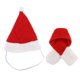 thumbnail image 2 of Juego de gorro y bufanda para mascotas pequeñas LHCER Disfraz navideño de animales pequeños, 2 of 8
