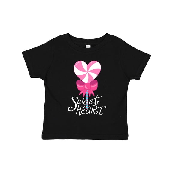 Inktastic Sweetheart-Valentine lollipop Boys or Girls Toddler T-Shirt