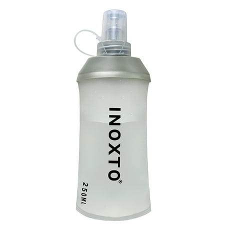 

250ml Sports Water Bladder Drinking Bag Portable Soft Folding Water Bladder Storage Bag BPA Free For Climbing Riding Marathon Cross-Rally