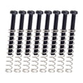 thumbnail image 6 of Colcolo 2x8 Pieces Double Coil Pickup Frame Screws Potable for Guitar Parts Black, 6 of 8