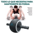 thumbnail image 2 of Rueda para abdominales con agarre Easy Grip incluye mini tapete, 2 of 8