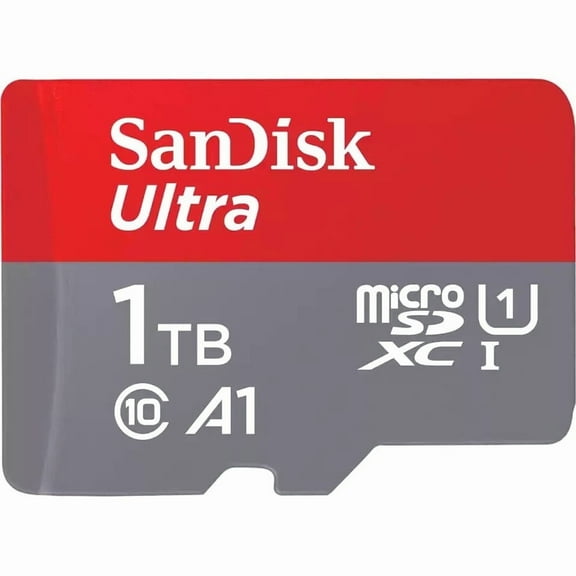 SanDisk Ultra 1TB UHS-I microSDXC Memory Card with SD Adapter