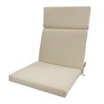 thumbnail image 2 of High Back Outdoor Dining Chair Cushion Set of 1, Fade Resistant Polyester Fabric Patio Chair Pad, 42 x 17 x 1.9 Inch Outdoor Cushion for Dining Chair, Waterproof Seat Cushion for Patio Furniture, 2 of 5