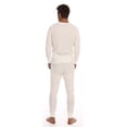 thumbnail image 3 of At The Buzzer Thermal Underwear Set for Men (Ecru, Medium), 3 of 3