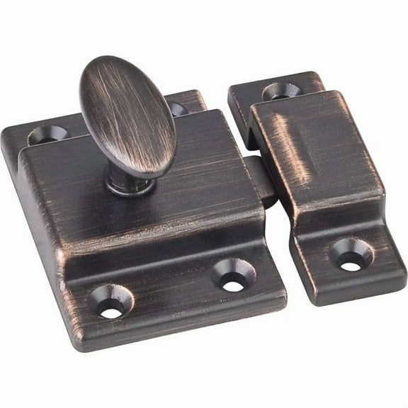 Oil Rubbed Bronze Kitchen Cabinet Latch Furniture Knob Pull Closet Catch Cupboar