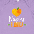 thumbnail image 4 of Inktastic Naples Florida Orange in Heart Boys or Girls Baby Bodysuit, 4 of 5