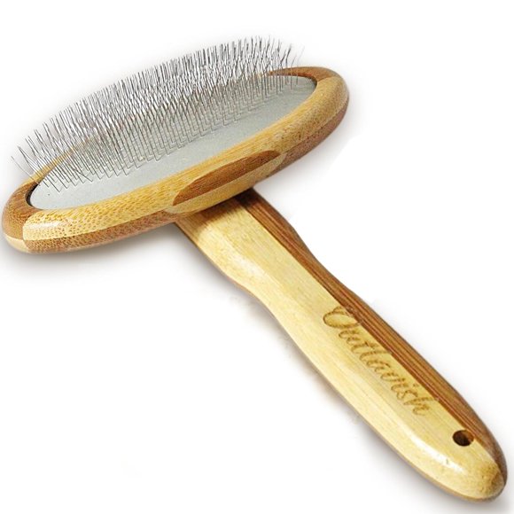 Cepillo para Polvo Outlavish Bambú Piel de Oveja Puntas Largas Diseño Resistente