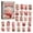 Pink, variant on Aximioll Winter Pigs Advent Calendar, 24‑Day Christmas Countdown Blind Box, 24 Pcs Mini Winter‑Themed Pig Figurine Ornaments, Cute Collectible Decorations, Holiday Gift Set for Kids and Pig Lovers