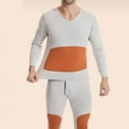 thumbnail image 5 of Bcfgryg Male Thermal Underwear Set Fleece Lined Long Thermal Underwear Base Layer Set For Men Cold Winter Men’s Sleepwear, 5 of 5