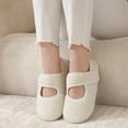 thumbnail image 6 of BERANMEY Cozy Women Slippers Comfy House Slippers for Women & Men Wide Diabetic Sock Slippers Soft & Cozy Barefoot House Shoes Indoor/Outdoor, 6 of 9