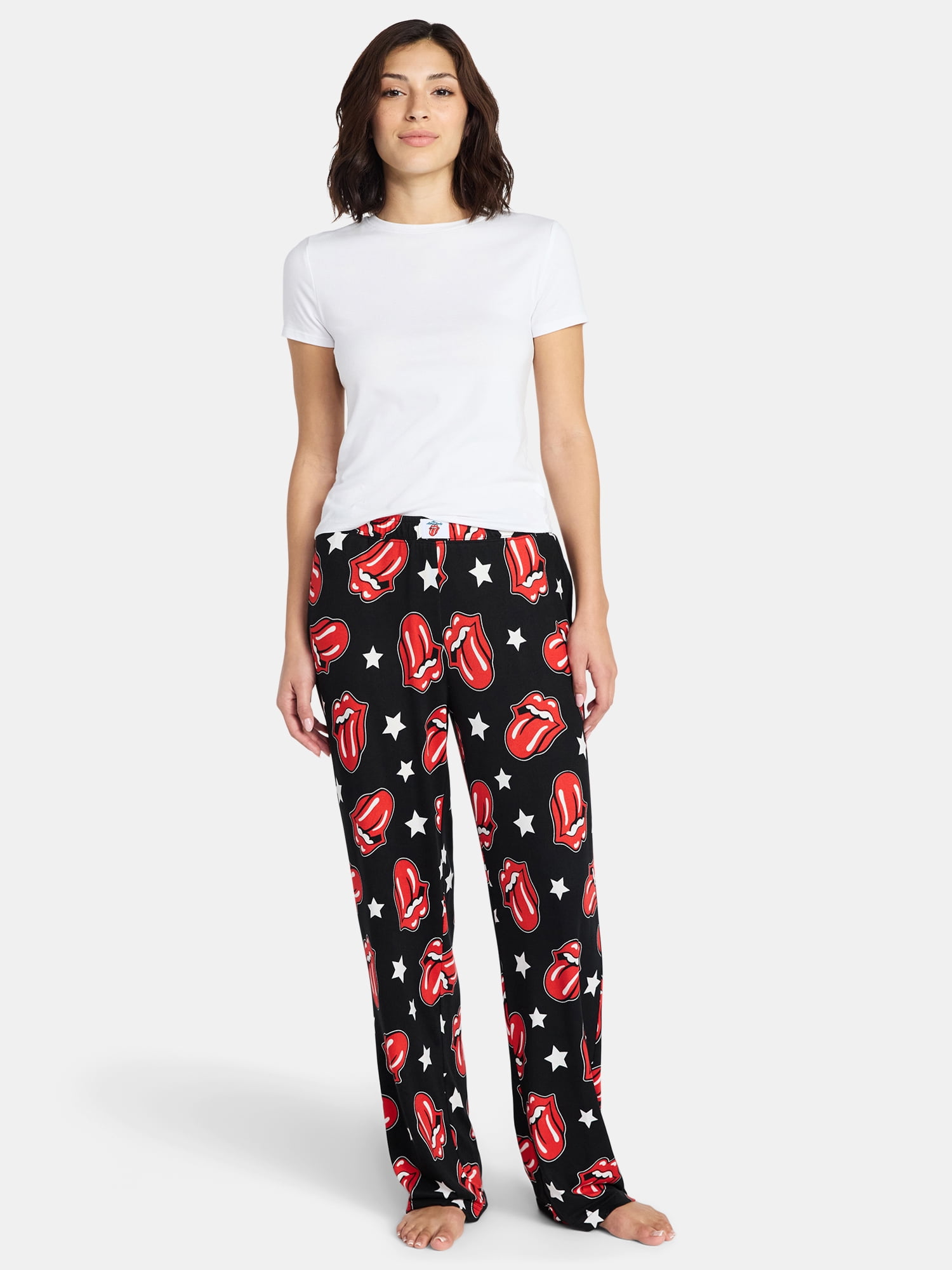 Rolling Stones Women's and Women's Plus Sleep Pants, Sizes S-3X