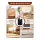 thumbnail image 4 of Elevadores de Cama Elevadores de Muebles Ajustables, Elevadores de Sillas de Escritorio con Abrazadera, Elevadores de de Cama Ajustable Negro, 4 of 5
