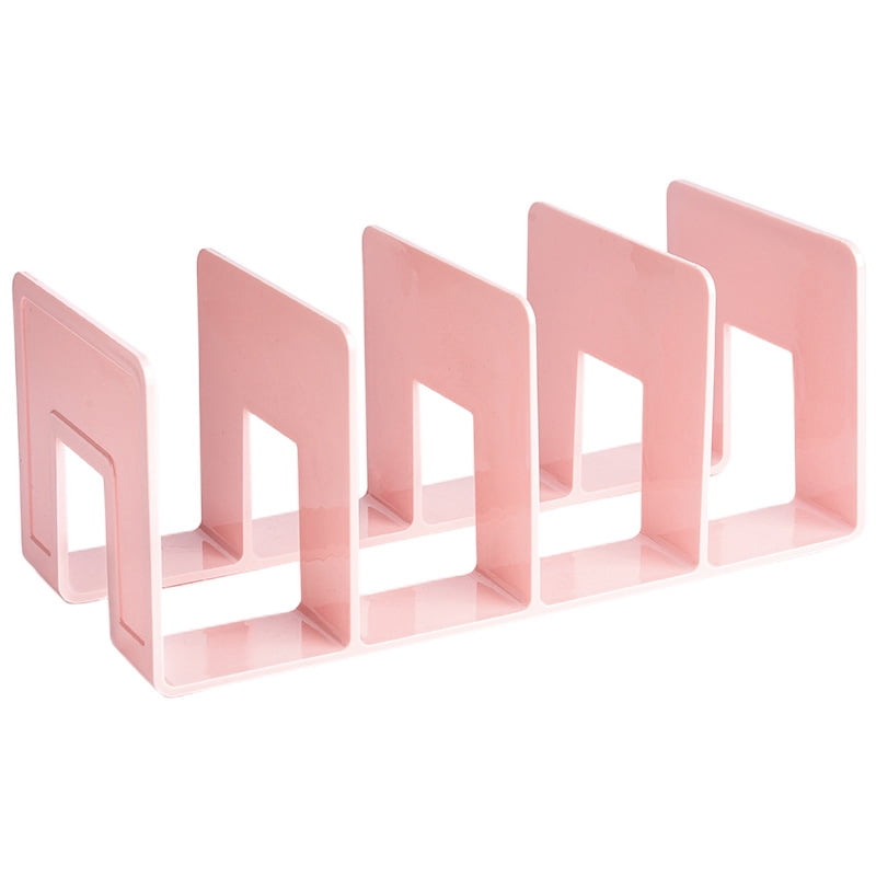 Multiuse Desktop Bookend Simple Style Book Shelf Acrylic Tabletop Book