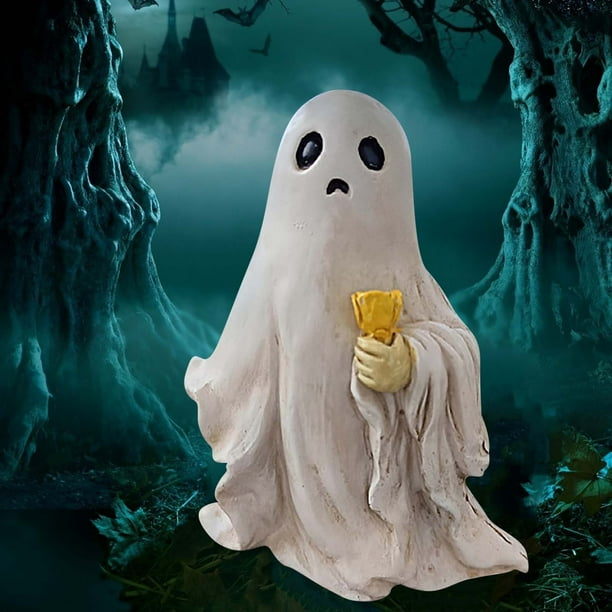 Estatua de Resina Fantasma de Terror de Halloween, Adornos para Jardín, Festivales Al Aire Libre, Decoraciones para Fiestas