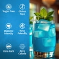 thumbnail image 4 of Syruvia Blue Raspberry Sugar Free Coffee Syrup 25.4 Fl. Oz With Pump, 4 of 7