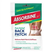 Absorbine Jr. Medicated Patch Pain Relief Back Patch, 1 ea