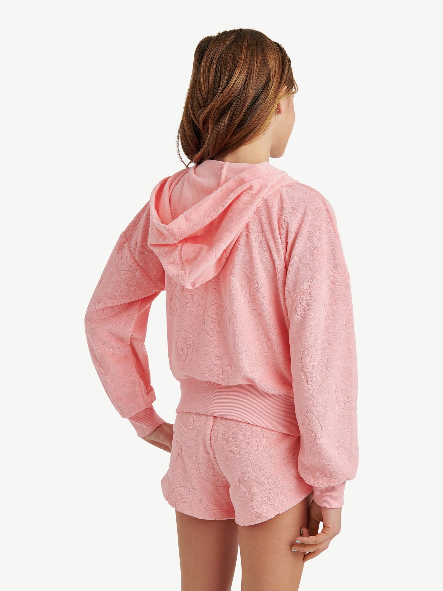SpongeBob X Justice Girls French Terry Full Zip, Sizes XS - XLP