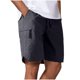 thumbnail image 2 of pstuiky Pantalones cortos de entrenamiento para hombre, Pantalones cortos casuales de cintura elástica con bolsillos sólidos para hombre, pantalones cortos rectos, pantalones deportivos, 2 of 3