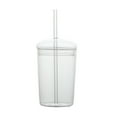 thumbnail image 1 of Glass Straw Cup Large Capacity Glass Cup Household Beverage Cup Glass Drinking Cup, 1 of 9