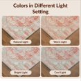 thumbnail image 7 of Design&I 9'x12' Washable Area Rug Sleek Flatweave Pet Friendly Vintage Boho Farmhouse Distressed Kilim Potbelly Burning for Master Suite, Under Bed, 7 of 7