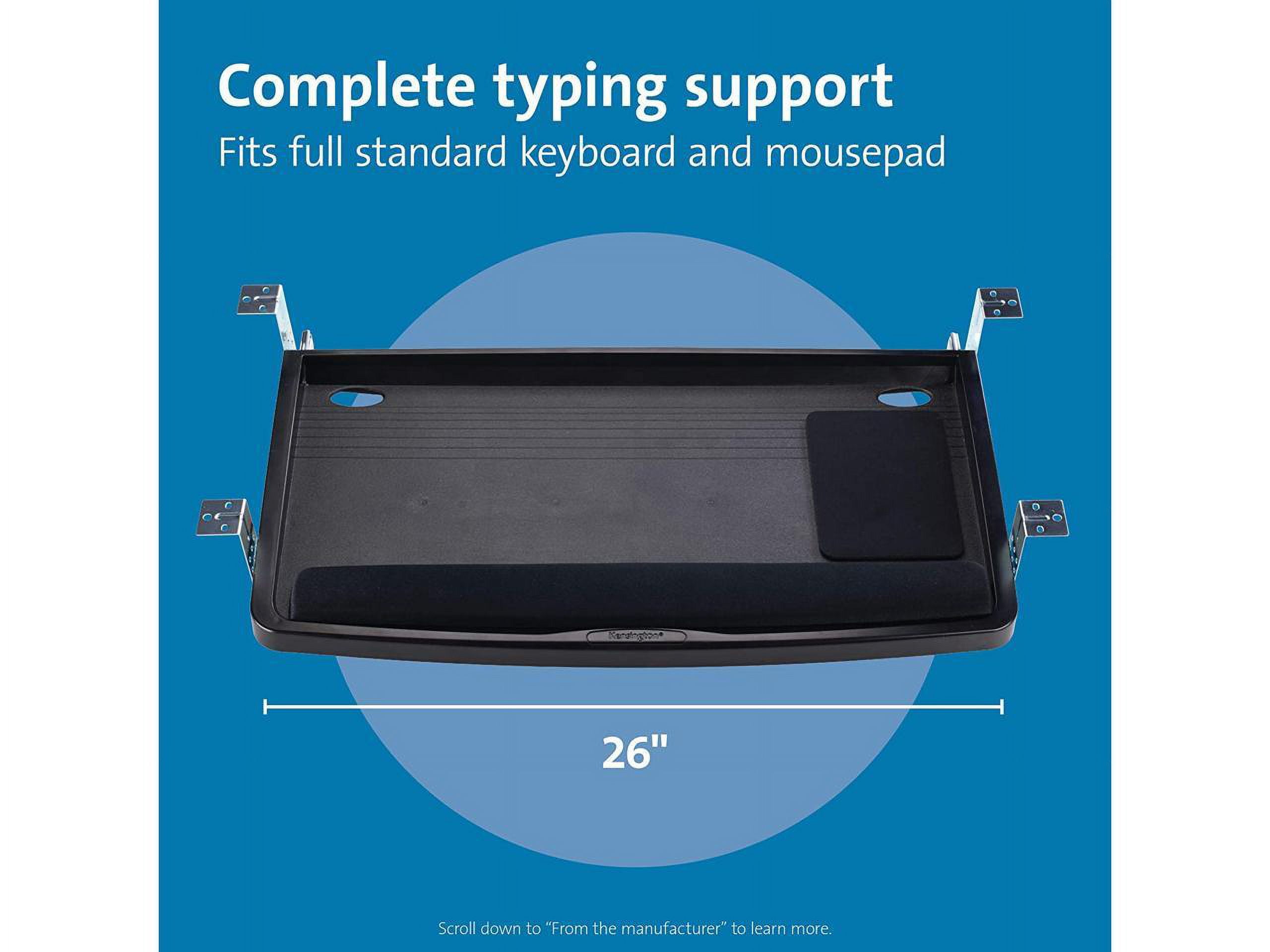 Kensington smartfit underdesk keyboard drawer deals
