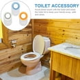 thumbnail image 6 of KALLORY  3 Pcs Toilet Lid Lifter Seat Riser with Handles Covers Round, 6 of 8