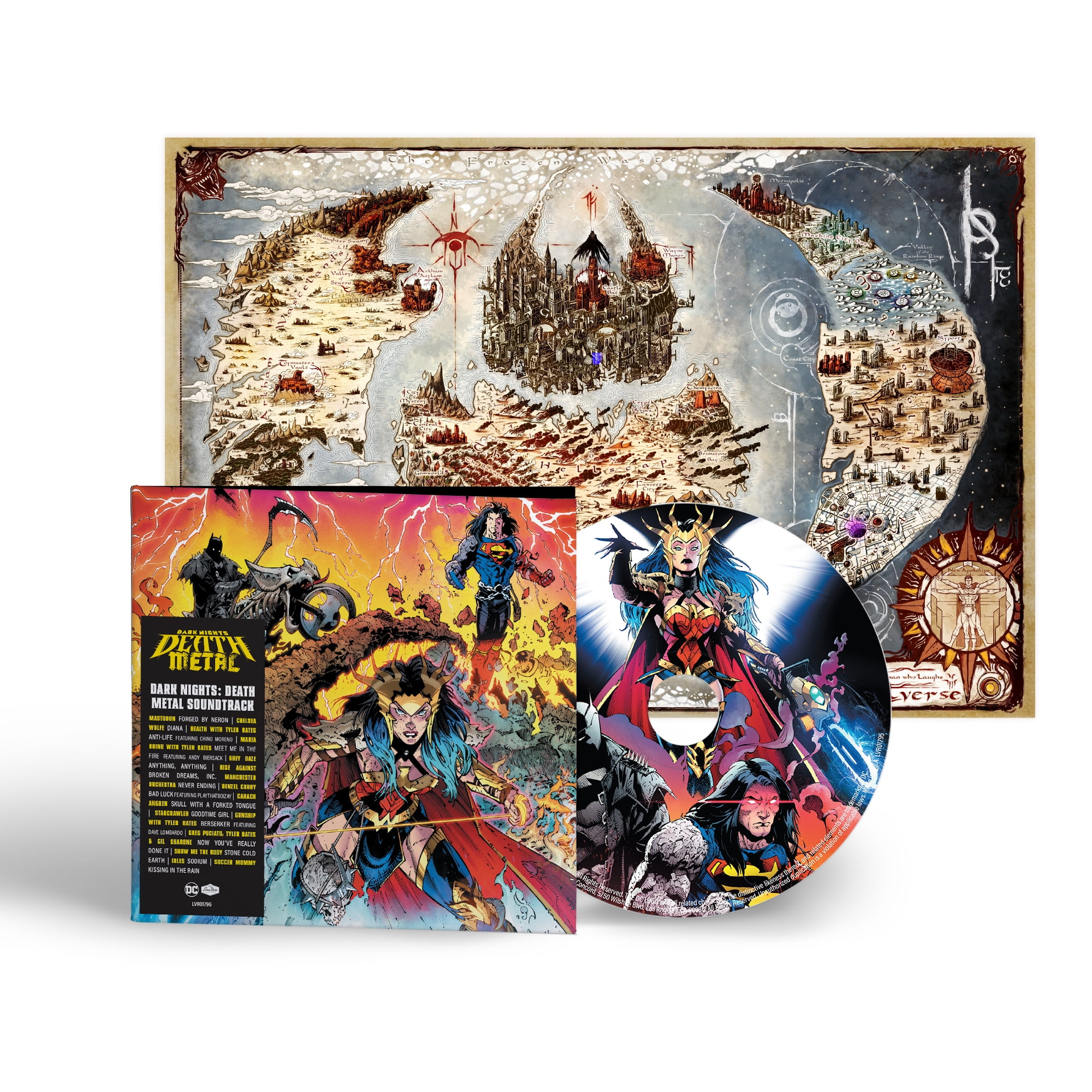 Various Artists Dc Dark Nights Death Metal Cd Walmart Com