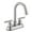 Silver, variant on Tohlar Brushed Nickel Bathroom Sink Faucet, Bathroom Faucet Brushed Nickel, 2-Handle Bathroom Sink Faucet, Bathroom Faucet, 4 Inch Centerset Bathroom Faucets with Pop-up Drain and Supply Lines