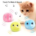 thumbnail image 4 of UOYOTT Interactive Ball Smart Cat Toys Plush Electric Catnip Training Toy Kitten New L7, 4 of 8