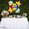 thumbnail image 2 of PMU Graduation Congrats Balloons Bouquet | Graduation Decoration Mylar Balloons | Celebrate Success with Vibrant Graduation Balloons | 5-Piece Set for Graduation Décor, Gold, (5/Pkg) Pkg/1, 2 of 8