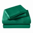 thumbnail image 2 of Superior Egyptian Cotton 400 TC Deep Pocket Sheet Set, Twin XL, Green, 2 of 8