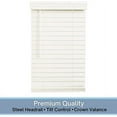 Lotus & Windoware Cordless 2" Faux Wood Room Darkening Horizontal Blind