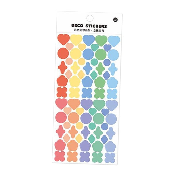Pegatinas brillantes para planificador, calendario, agenda, álbum de recortes, diario, pegatina impermeable Gráficos