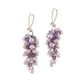thumbnail image 2 of Aretes con Cristal Preciosa en Aleación con Oro 18k Jands Jands Joyeria y Moda  JA-216-A01-MOR, 2 of 2