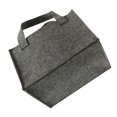 thumbnail image 3 of Billuyoard Bolsa de almacenamiento de fieltro, plegable, lavable, para beber vino y cerveza, 6 ranuras, contenedor de transporte extraíble, Almacenamiento y organización del hogar Gris, 3 of 6