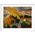 thumbnail image 2 of Art.com Landscape with House and Ploughman, 1889 Giclee Print by Vincent van Gogh, White Frame Wall Art, 29" x 23", 2 of 5