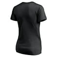 thumbnail image 3 of Women's Black Cincinnati Bengals Long Stride V-Neck T-Shirt, 3 of 3