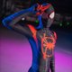 thumbnail image 1 of Disfraz de Cosplay de Spiderman Miles Morales, estampado 3D en el verso, mono Zentai de Halloween para adultos y niños Fivean unisex, 1 of 2