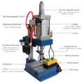 thumbnail image 3 of 1763lbs Pneumatic Punch Press Machine Adjustable Cylinder Stroke Pneumatic Press with 2 Buttons Controller, 3 of 7