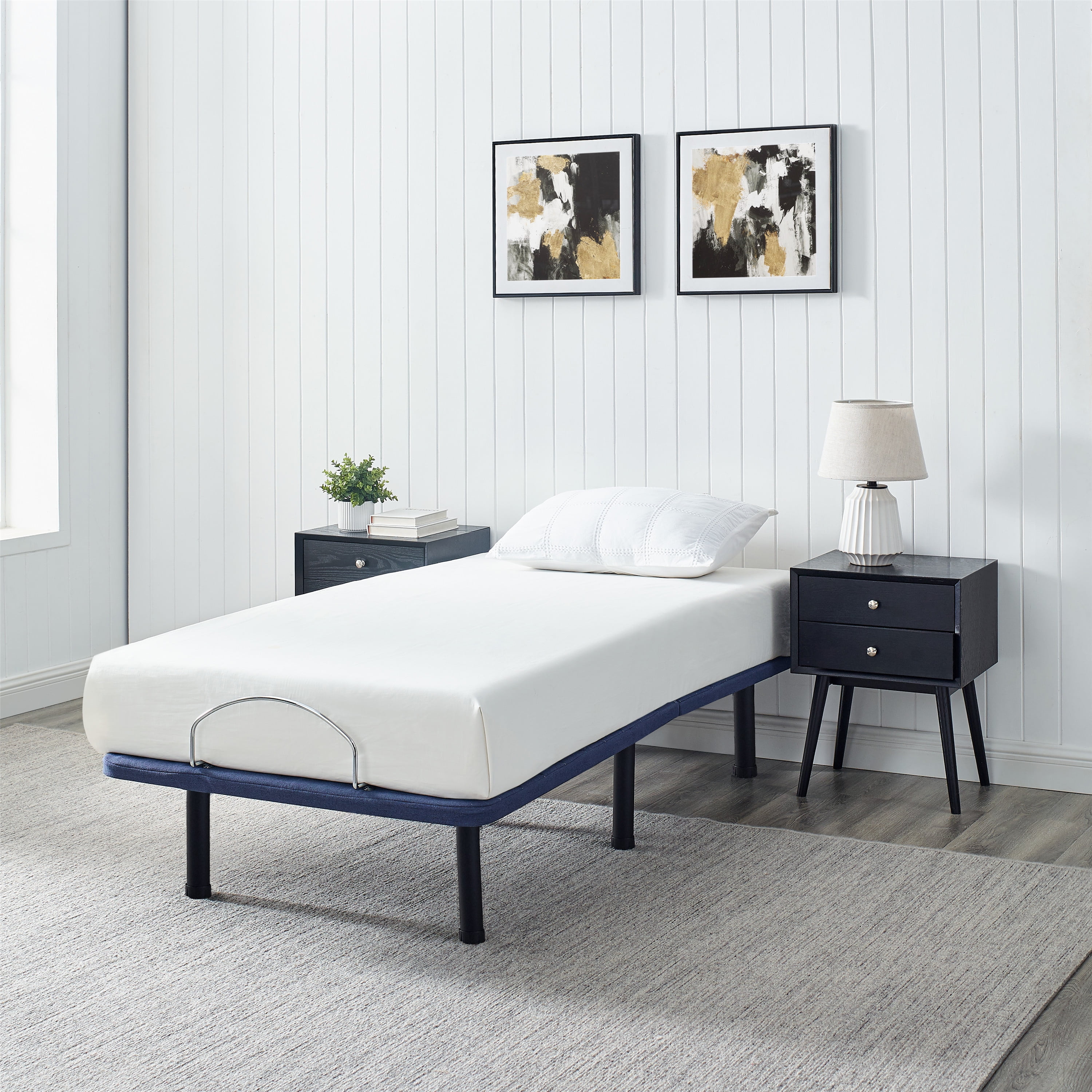 Mainstays Power Adjustable Metal Platform Bed Base with Wireless