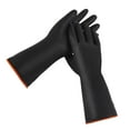 thumbnail image 6 of GUIGUI Heat-Resistant BBQ Grill Gloves, for Grill BBQ,Aillary Waterproof Long Sleeve Pit Grill Gloves for Fryer, Baking, Oven,Smoker,Fireproof, Oil Resistant Neoprene Coating 1 Pair (55Cm), 6 of 8