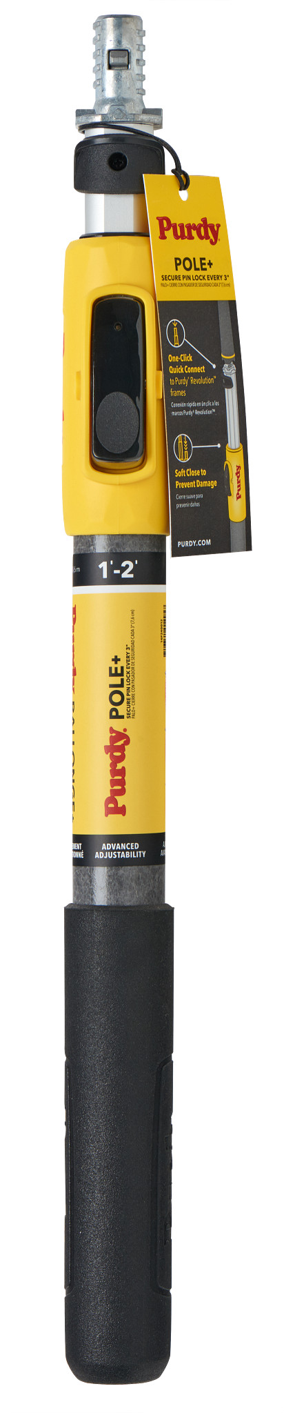 Purdy Pole+ Extension Pole, 1 ft. - 2 ft.