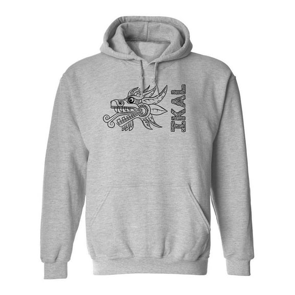 Ikal With A Serpent Head Hoodie Men -Ikal Designs, Male 3X-Large