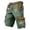 Dark Green, variant on Mens Casual Pants Casual Cargo Pants with Multiple Pockets Blend Straight Leg Trousers