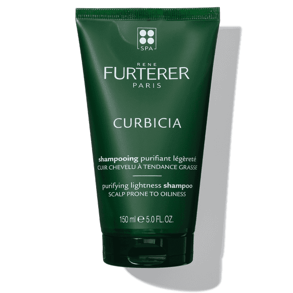 Rene Furterer CURBICIA Purifying Lightness Shampoo - For Oily-Prone Scalp - Sebum Control, 5.0 fl oz
